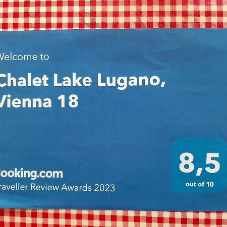 Вилла Chalet Lake Lugano, Vienna 18 Порлецца Экстерьер фото
